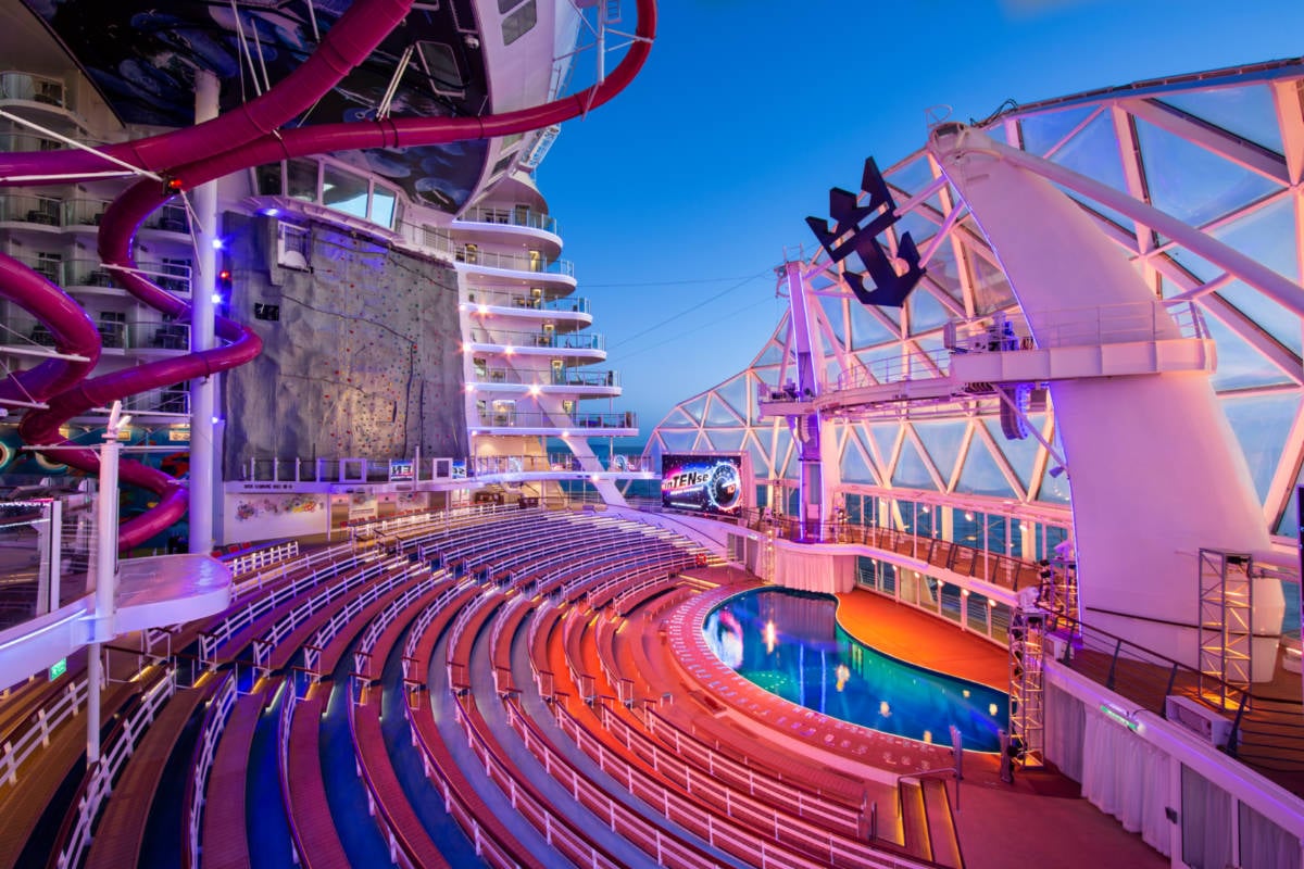 AquaTheater at the Aft of the Ship