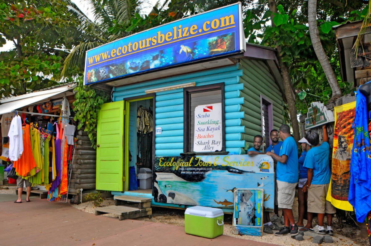 Tour Hut in Belize