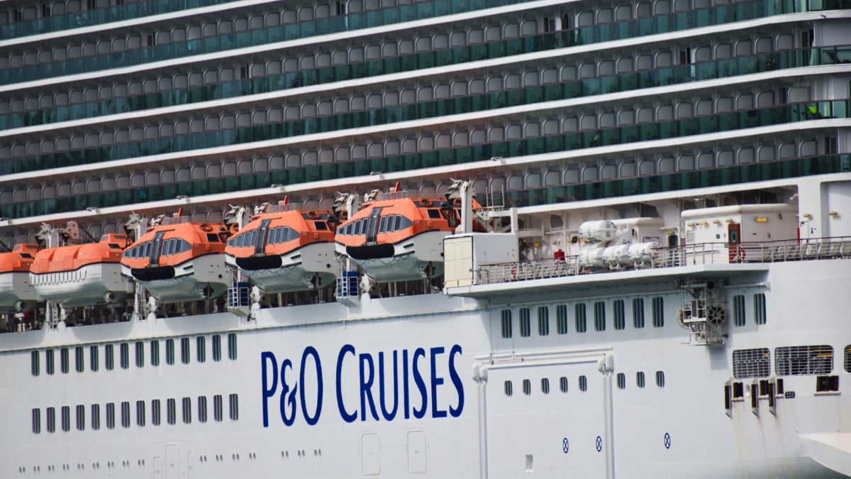 P&O Britannia Cruise Ship