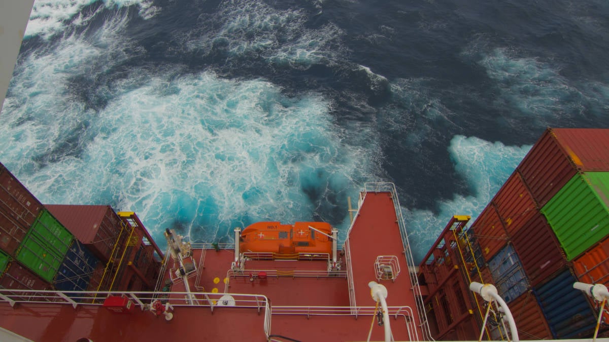 Cargo Ship Lifeboat