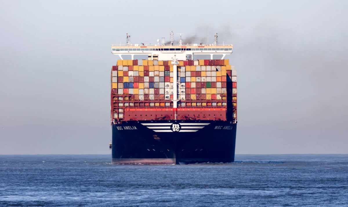 MSC Cargo Ship