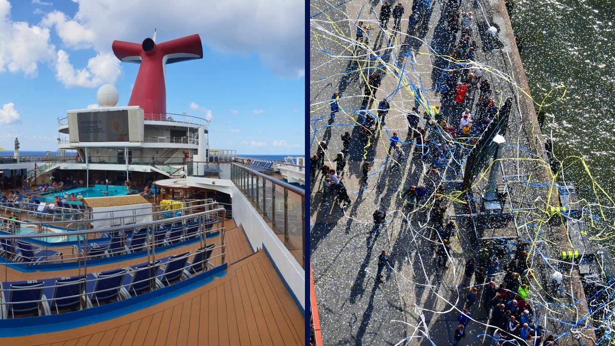 Carnival Cruise Line Confetti