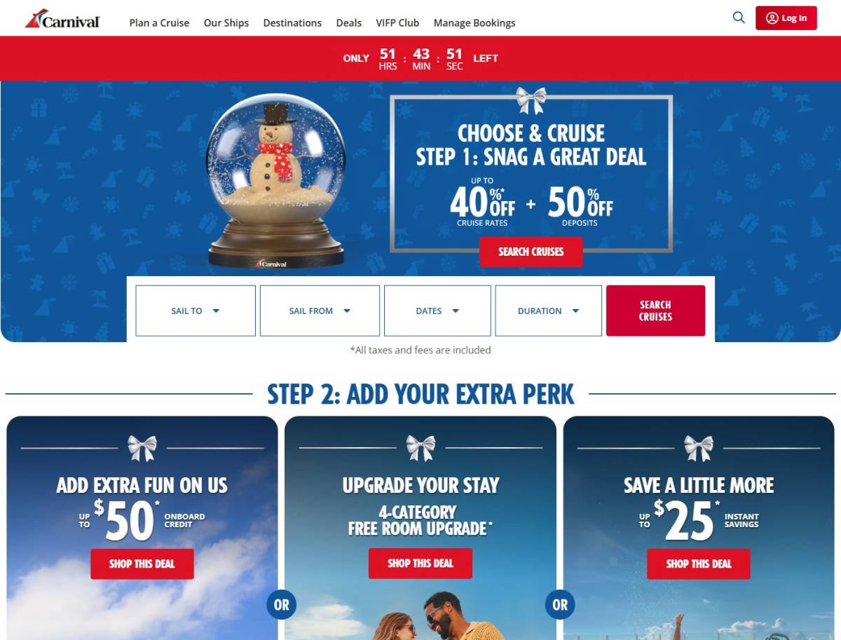 Carnival Website