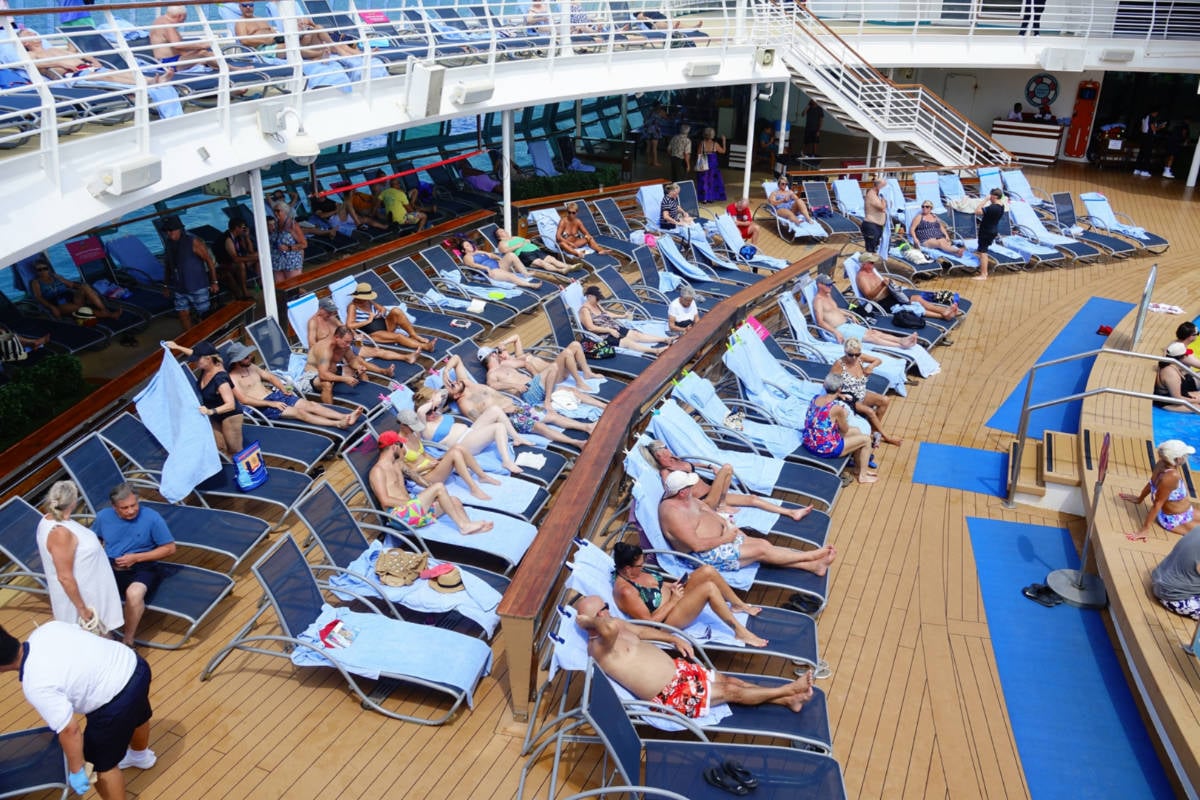 Busy Cruise Deck