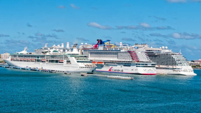 Cruise Ships Docked in San Juan, Puerto Rico