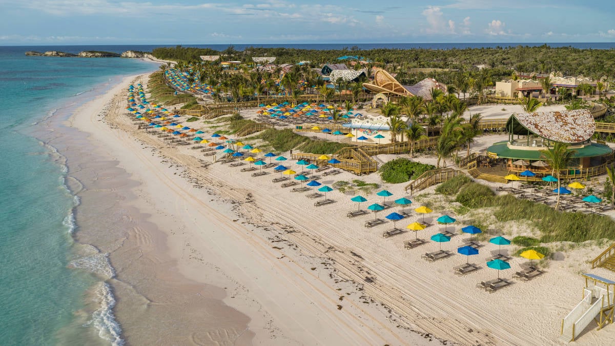 Aerial View of Lookout Cay