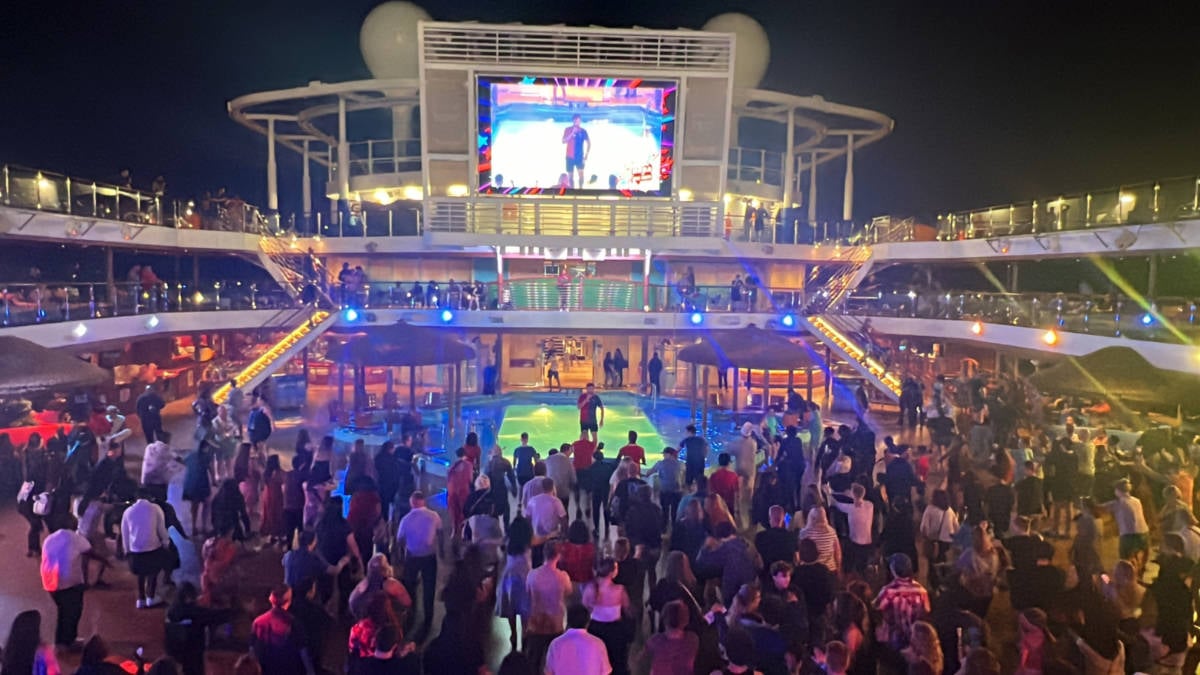Carnival Panorama Deck Party