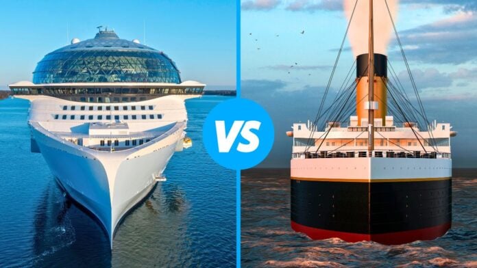Icon of the Seas vs Titanic