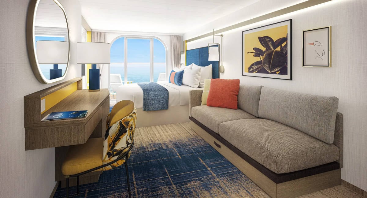 Icon of the Seas Ocean View Balcony