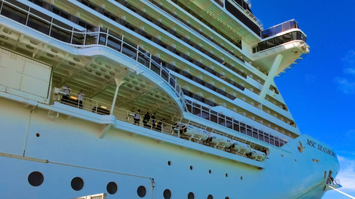 MSC Seashore Cruise Ship