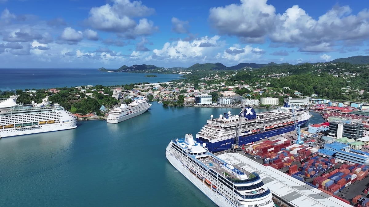 St Lucia record-breaking day