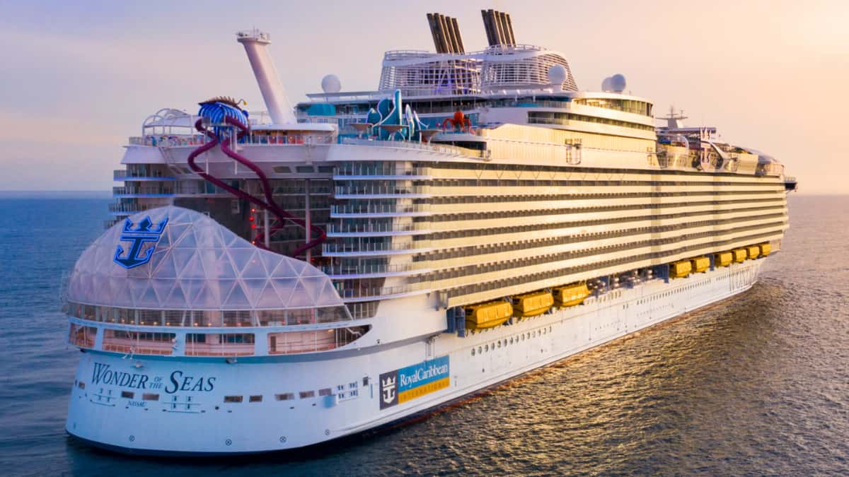 Royal Caribbean's Wonder of the Seas Cruise Ship